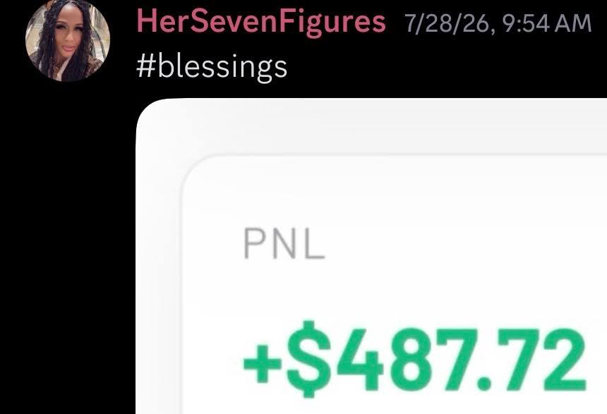 HerSevenFigures: #blessings +$487.72